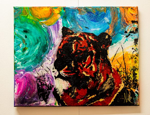 Trotting Zebra - Mixed Media Image Transfer - Image 7