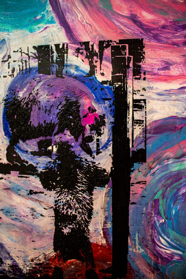 Polar Play - Mixed Media Image Transfer - Image 5