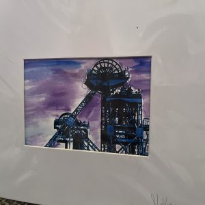 Hatfield Main - Blue and Purple